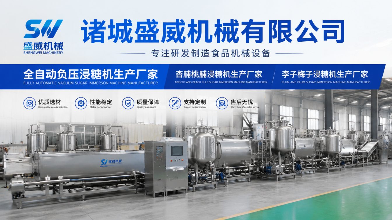乐山为果脯加工提供负压浸糖方案